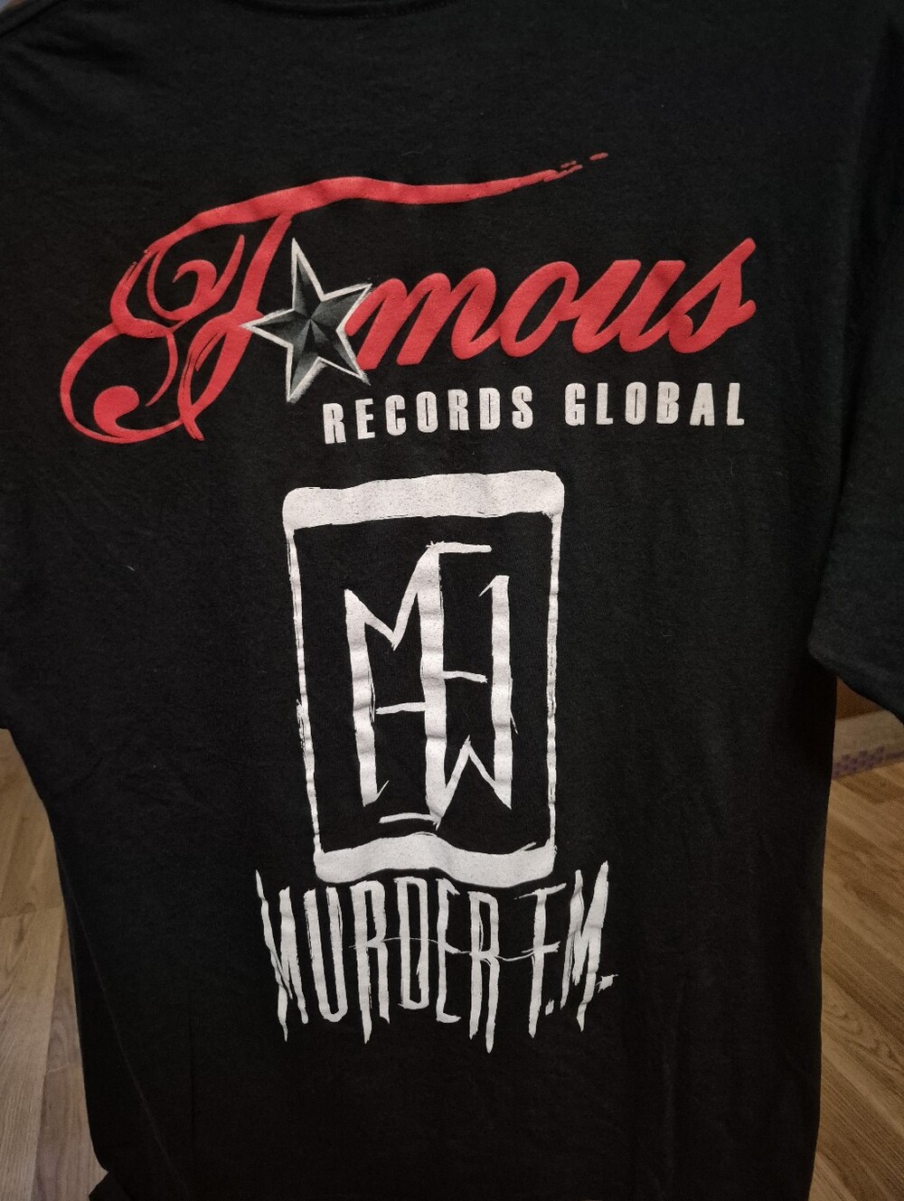 Murder F.M. Famous Records Global t shirt